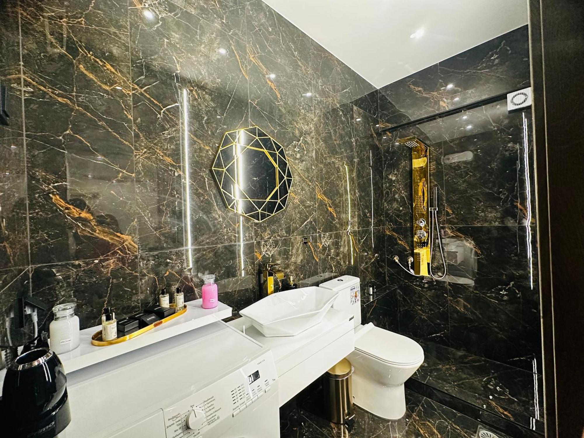City And Ocean Luxury Apartment Preveze Dış mekan fotoğraf